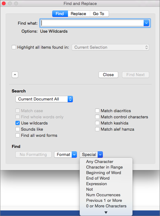 shortcut for bold on mac word